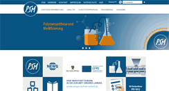 Desktop Screenshot of polymerservice-merseburg.de